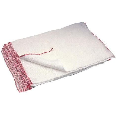 Lavettes blanchies Jantex - Boite de 10