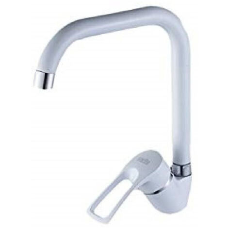 Laveuse Blanche Carré Sciée Lavandine Cuisine Monoforme