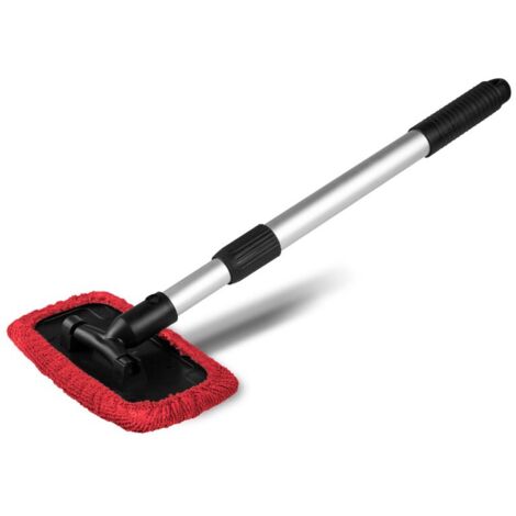 Laveuse télescopique pour vitres de cabine en microfibre