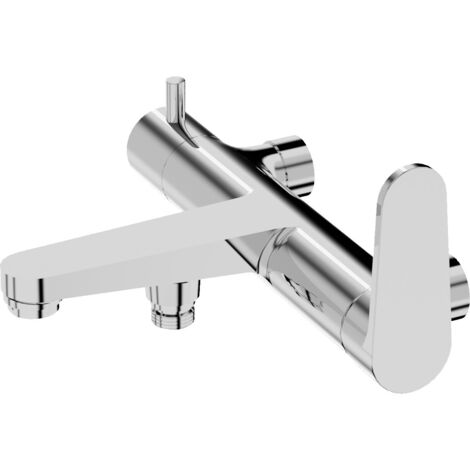 LAVITA Cetus Chrom Wannen und Brausebatterie