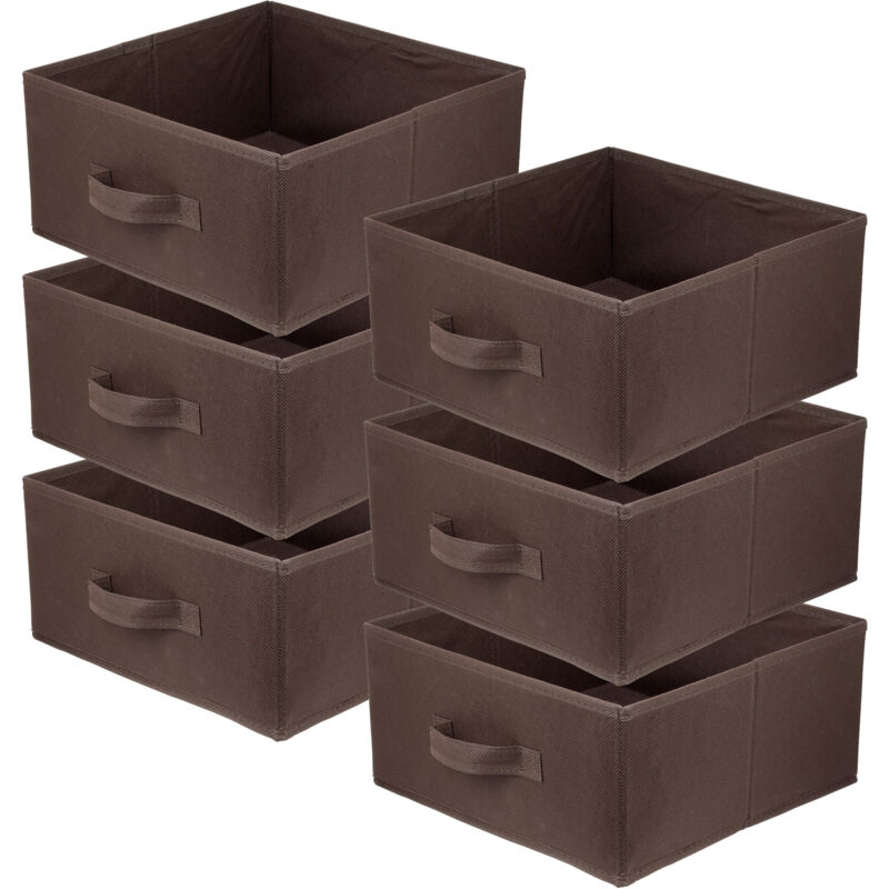Domino Lavita Storage Box Faltbare Aufbewahrung Boxen 31 X 31 X 15 Cm Schubladen-organizer Box Ordnungssysteme Für Kleidung Kleideraufbewahrung &