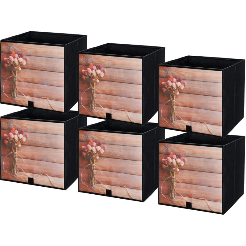 Domino Lavita Storage Box Faltbare Aufbewahrung Boxen 31 X 31 X 31 Cm Schubladen-organizer Box Ordnungssysteme Für Kleidung Kleideraufbewahrung &
