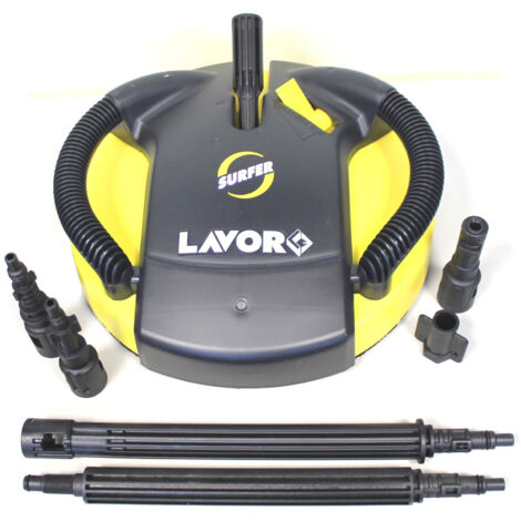LAVOR Accessorio Lavasuperfici Esterne Surfer per Idropulitrici ad Acqua Fredda Linea Hobby