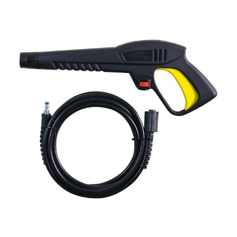 Lavor – Kit pistolet S'09 pour nettoyeurs haute pression à froid – Tuyau haute pression 4 m avec raccord rapide – Accessoire professionnel