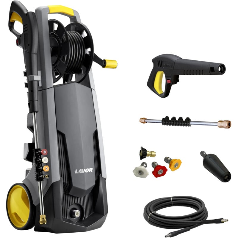 

Lavor - Limpiadora de alta presión de agua fría 2100 W 140 bar caudal 400 L/h con accesorios - PASCAL 20 PLUS