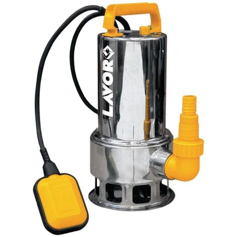 Lavor – Pompe submersible 15000 l/h – Débit 15000 l/h – Hauteur de refoulement 9,5 m – Puissance 1100 W – Interrupteur automatique