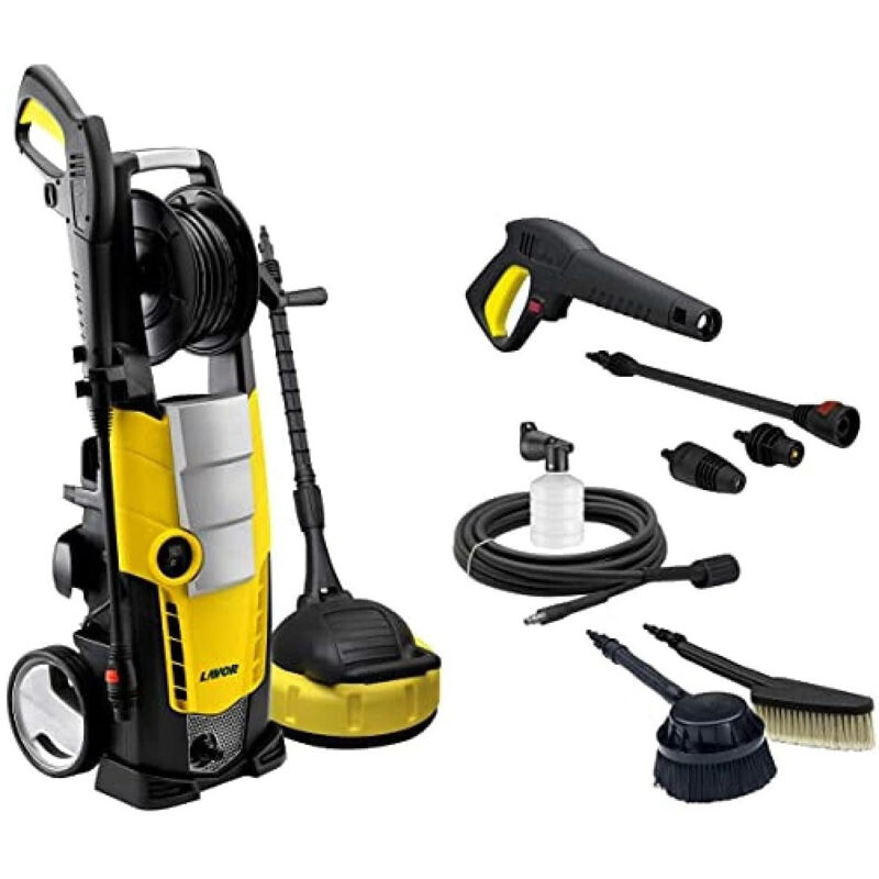 

Lavor - Limpiador de alta presión 160 Bars 2500W 510L/h con múltiples ACCESORIOS - GALAXY