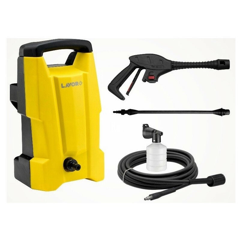 

Lavor - Limpiadora de alta presión de agua fría 1700W 120 bar 330 L/h con accesorios - Smart 120