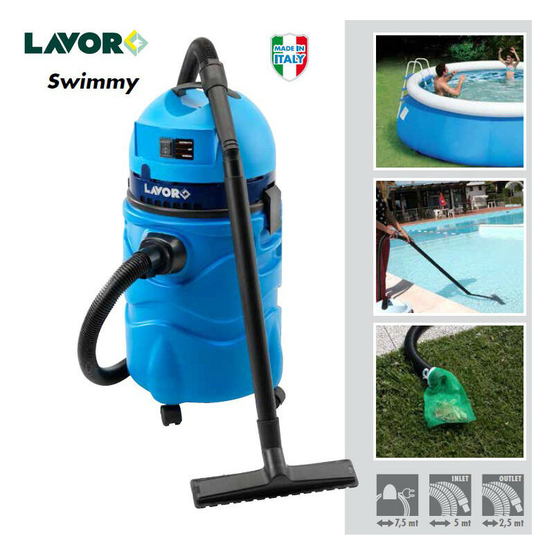 

Lavor - Aspiradora para piscina 1400W 20L 70L/s - SWIMMY