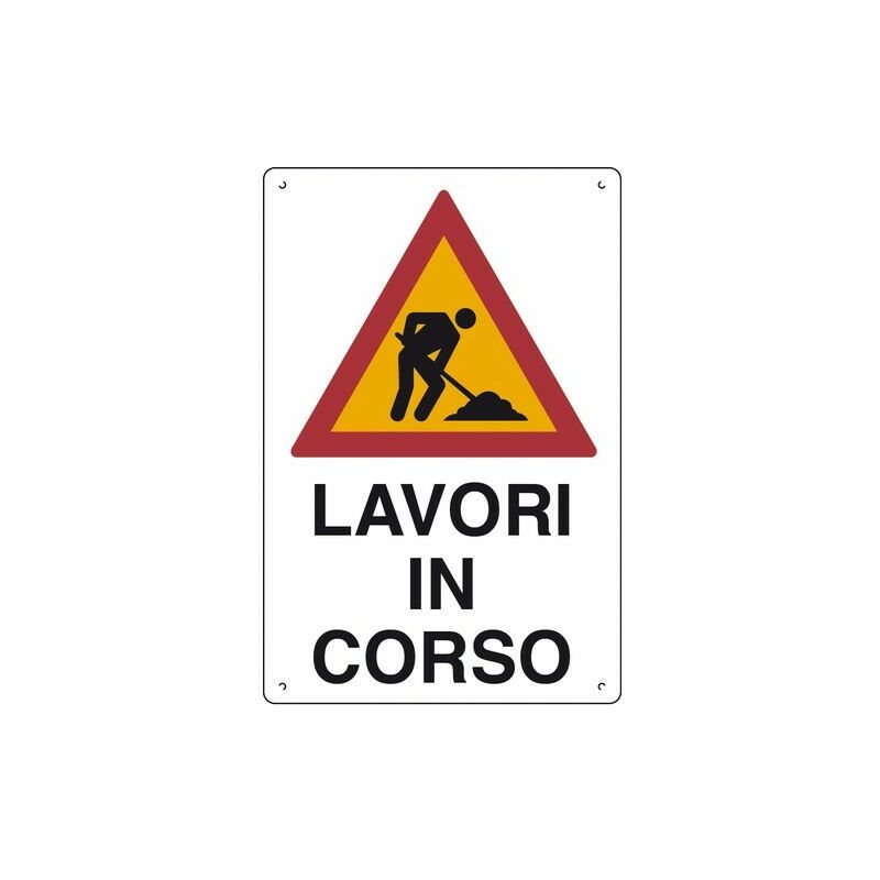 Image of Lavori in corso cartelli da cantiere polionda