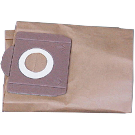 Lavorwash 5 Stück Ersatz-Papierfilterbeutel für Staubsauger 20P/20X/30X (5.212.0049 - 30X)