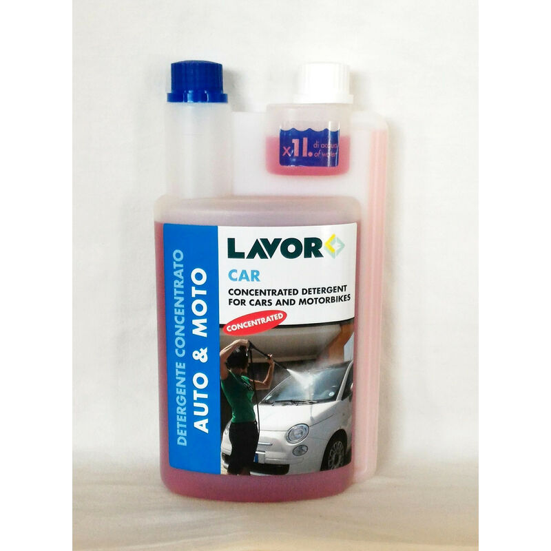 CAR detergente concentrato 1 L per la pulizia di auto e moto - Lavorwash