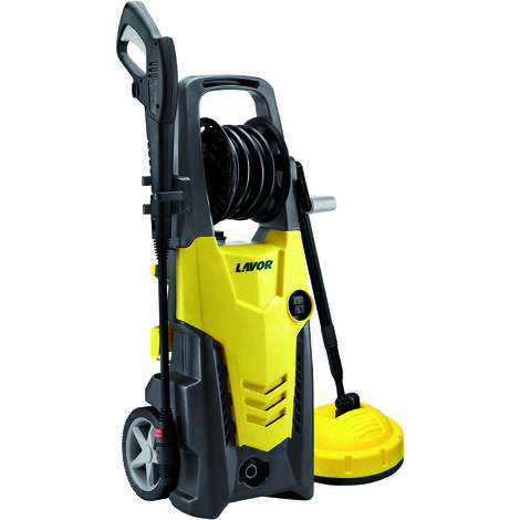 Lavorwash IDROPULITRICE AD ACQUA FREDDA PLANET 160 2.500 W con avvolgicavo, patio e spazzola