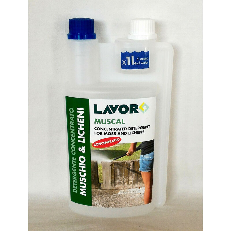 Lavorwash MUSCAL 1litro detergente concentrato contro muschi e licheni