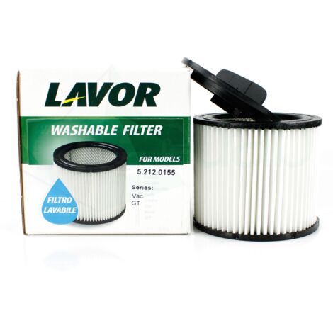 Lavorwash Washable Filtro Lavabile Ricambio per Aspirapolvere A Cilindro