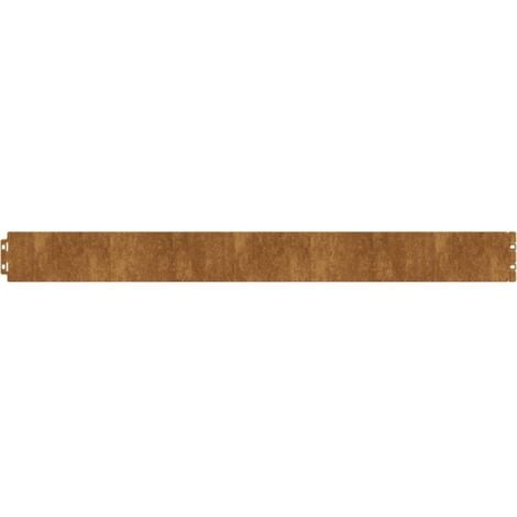 Lawn Edgings 10 pcs 10x103 cm Flexible Corten steel vidaXL