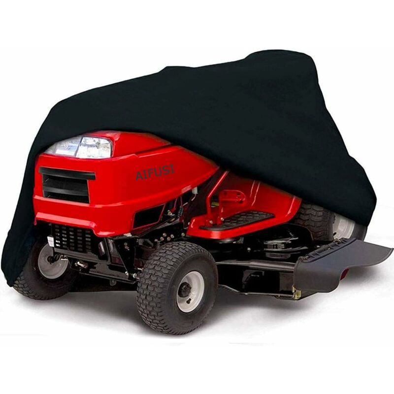 Niceone - Lawn Mower Cover - Heavy Duty and Waterproof for Decks up to 54'', Large Lawn Tractor Cover Premium Quality uv Resistant Protection,