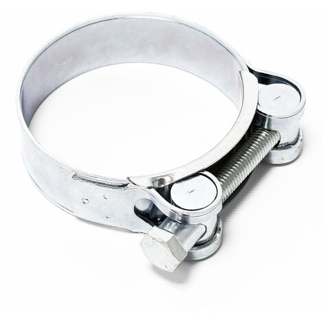 L'axe d'articulation collier de serrage W1 galvanisé largeur 24mm diamètre 68-73mm