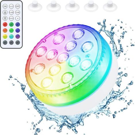 Lay-Z-Spa Accessoire de lumière de bain à remous à DEL Lumière sous-marine 7 couleurs