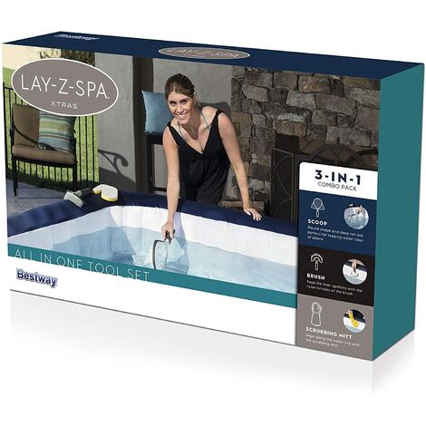 Lay-Z-Spa Hot Tub All in 3 in 1 Cleaning Tool Set