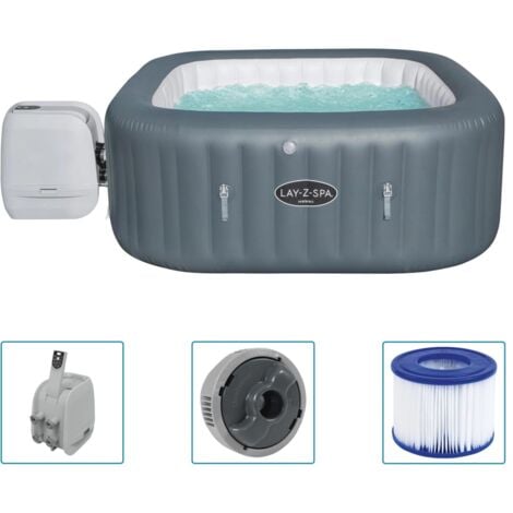 Lay-Z-Spa Inflatable Hot Tub Hawaii HydroJet Pro Bestway