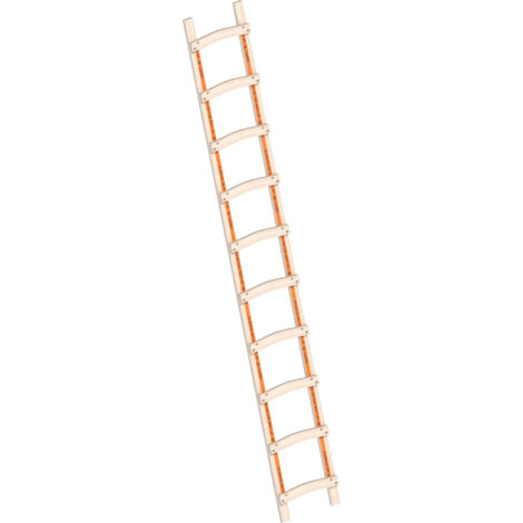 Layher 1046 Holzdachdeckerleiter 10 Sprossen