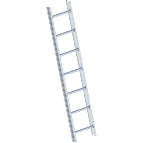 Layher 1051 Dachleiter aluminium 7 Sprossen