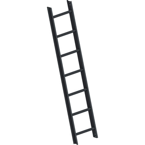 Layher 1051 Dachleiter anthrazitgrau 7 Sprossen