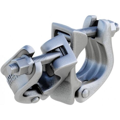 Layher – Collier de serrage 22mm – Charge d'utilisation 910 daN – Norme NF EN74-1 SW B C3 M – Pour tubes 42-49mm