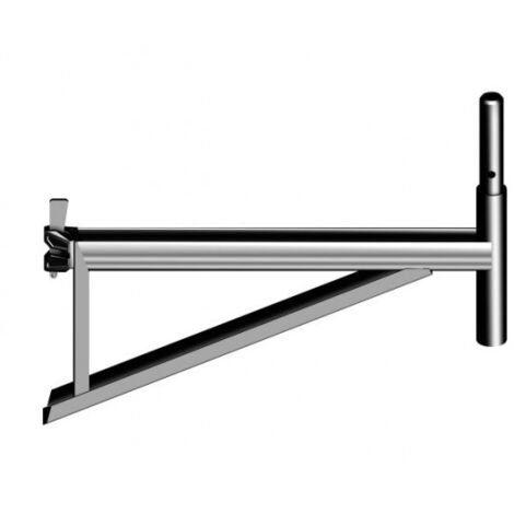 Layher – Console universelle à clavette pour échafaudage multidirectionnel – Charge maximale 200 dsN/m² – Installation rapide et sécurisée