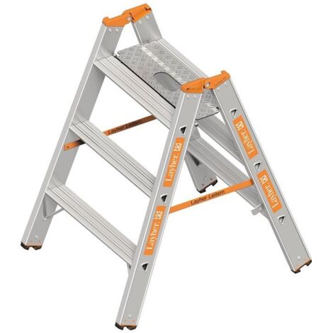 Layher, Escabeau pour charges lourdes, charge max 200 kg, 2 x