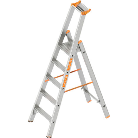 Layher Le To - Stufen - Stehleiter einseitig 5 Stufen