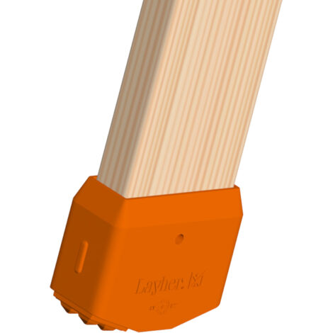 Layher Leiterschuhe für Holzleiter 70x25mm - Paar