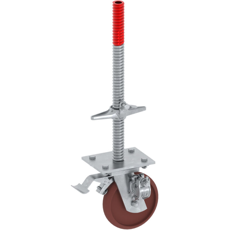 Layher Lenkrolle 1200 mit Halbkupplung - Bild 2