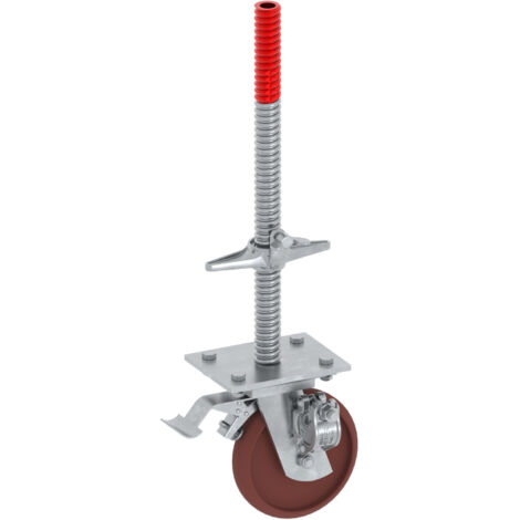 Layher Lenkrolle 1200 mit Halbkupplung