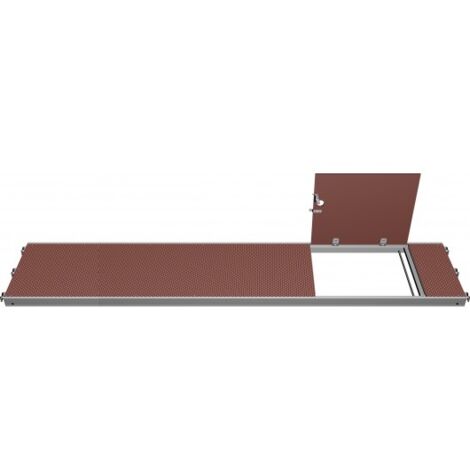 LAYHER - Plancher à trappe decale sans échelle combi aluminium bois pour échafaudage multidirectionnel LAYHER UNIVERSEL