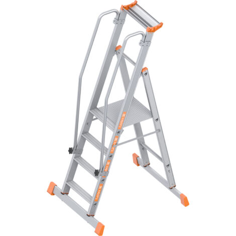 Layher Plattformleiter Topic 1074 4 Stufen