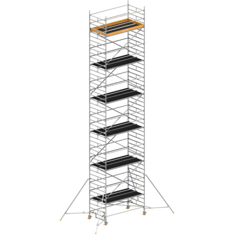 Layher Rollgerüst Uni Breit P2 mit Gerüststützenlänge 2,60m, 13,20m AH