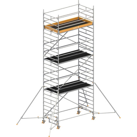 Layher Rollgerüst Uni Breit P2 mit Gerüststützenlänge 2,60m, 8,20m AH