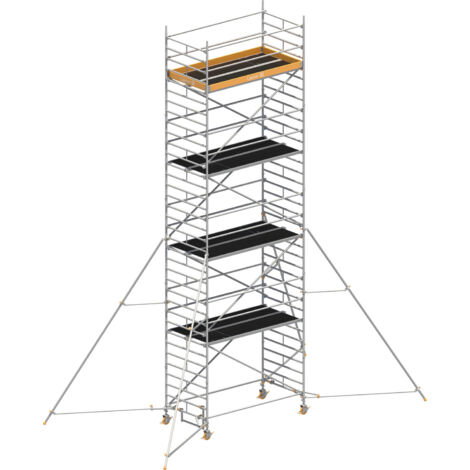 Layher Rollgerüst Uni Breit P2 mit Gerüststützenlänge 5,0m, 10,20m AH