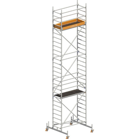 Layher Rollgerüst Uni Leicht Standard-Aufbau 8,26m AH