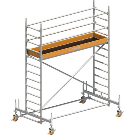 Layher Rollgerüst Uni Standard 4,35m AH (DIN EN 1004:2004)