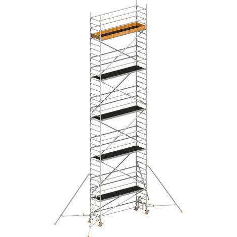 Layher Rollgerüst Uni Standard P2 mit Gerüststützen 11,20m AH