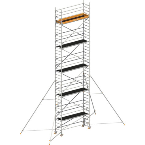 Layher Rollgerüst Uni Standard P2 mit Gerüststützen 5m, 11,20m AH