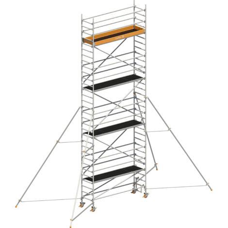 Layher Rollgerüst Uni Standard P2 mit Gerüststützen 5m, 9,20m AH