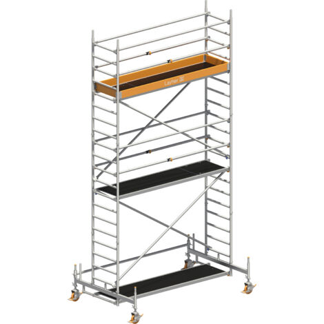 Layher Rollgerüst Uni Standard P2 mit Uni Telegeländer 6,35m AH