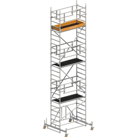 Layher Rollgerüst ZIFA P2 Safety Plus mit Doppelgeländer 7,76 AH