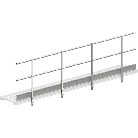 Layher Seitenschutz für Alu-Steg 600 4,12m Länge