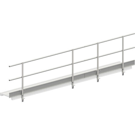 Layher Seitenschutz für Alu-Steg 600 4,75m Länge