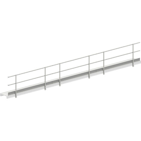 Layher Seitenschutz für Alu-Steg 600 9,10m Länge